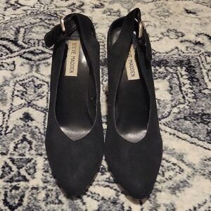 Steve Madden Black Heeled Shoes